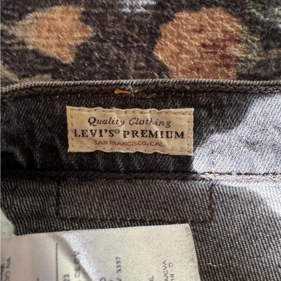 Levi’s original 501s skinny Button Fly jeans size 24W 28L women’s - Picture 3 of 7